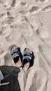 Casual Sandals on Sandy Beach in Antalya
