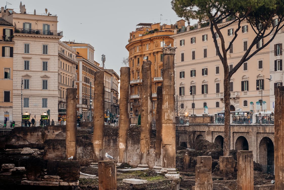 Ancient Roman Ruins in the Heart of Rome · Free Stock Photo