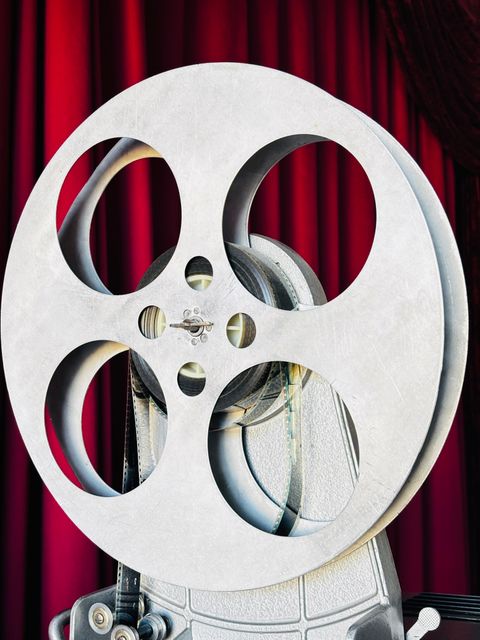 Vintage film reel
