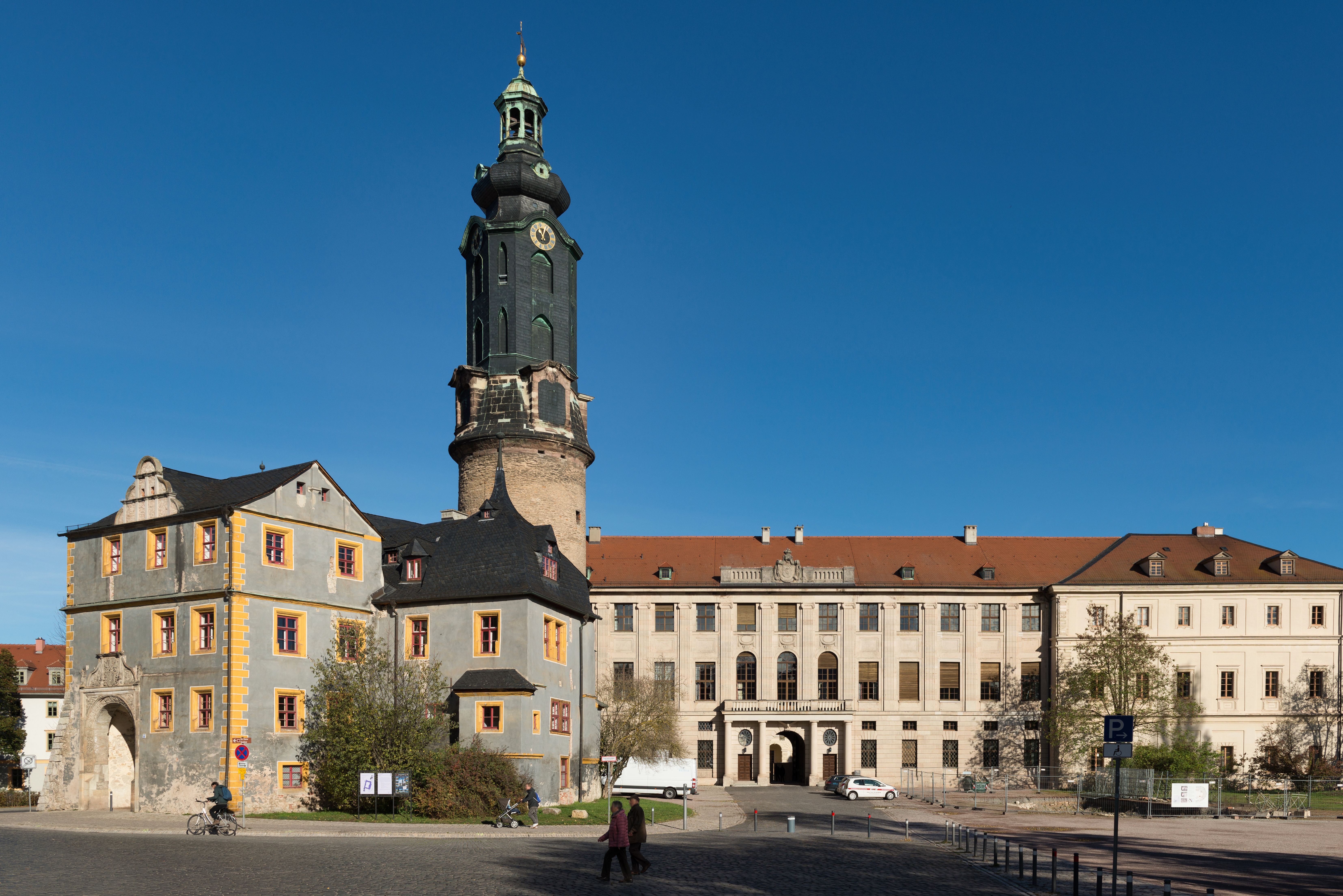 Historical Architecture in Weimar's City Center · Free Stock Photo