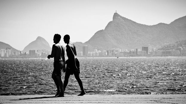 Christ the Redeemer sunrise — Rio de Janeiro