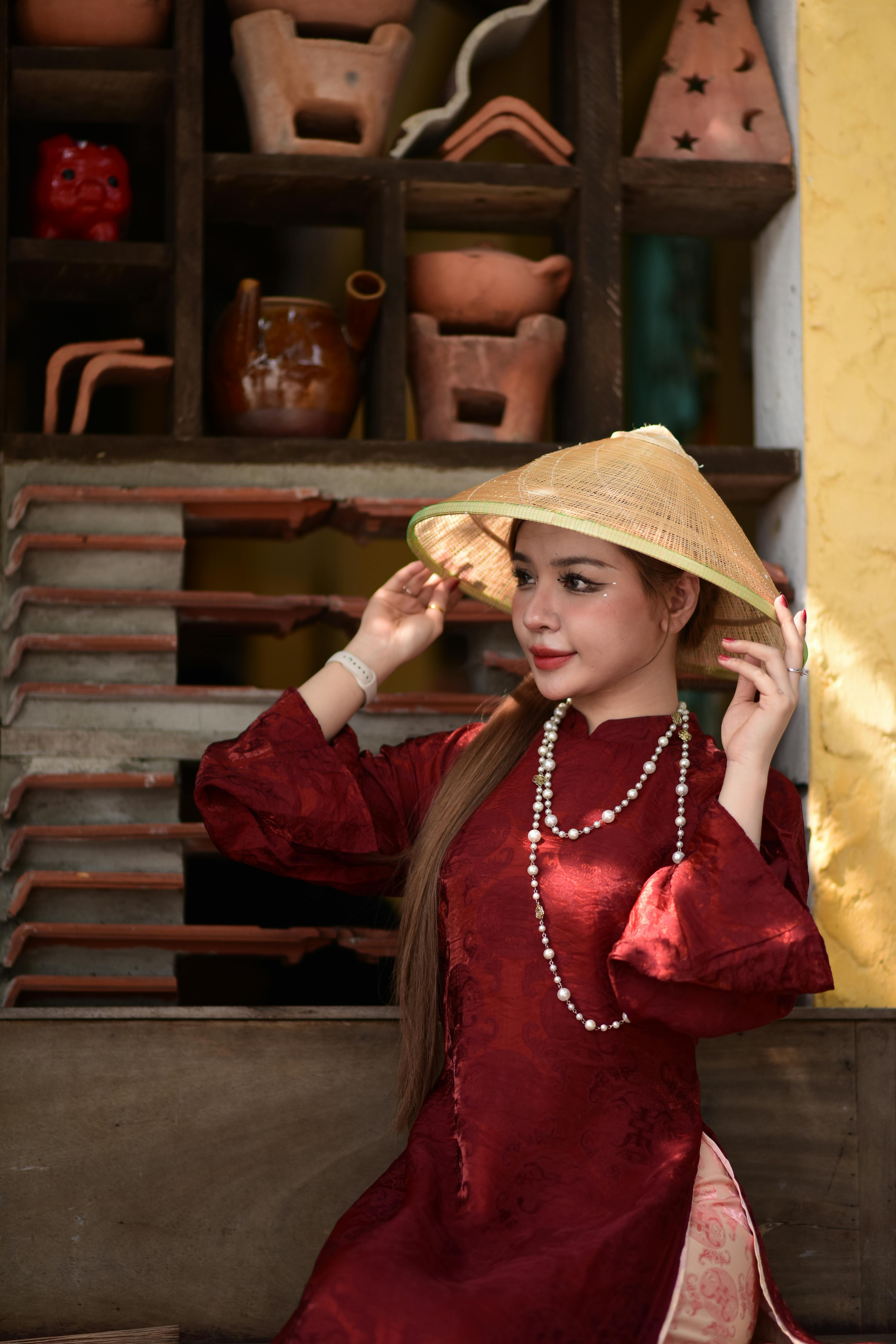 Gratis Immagine gratuita di abbigliamento etnico, aggraziato, ao dai Foto a disposizione