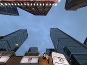 Chengdu Skyscrapers and Giant Panda Art