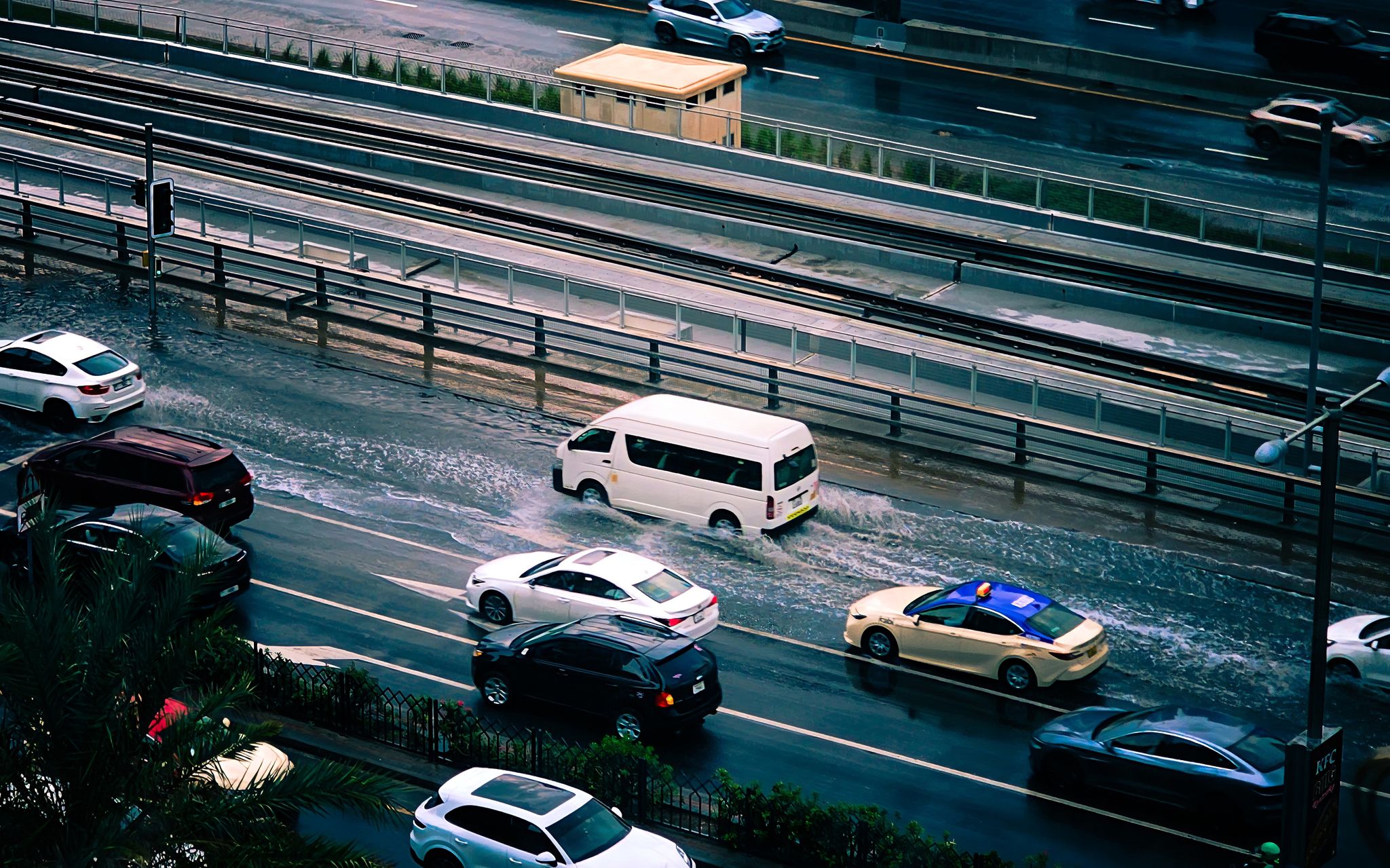 Zwaar onweer veroorzaakt wateroverlast en kap van iep in Amsterdam