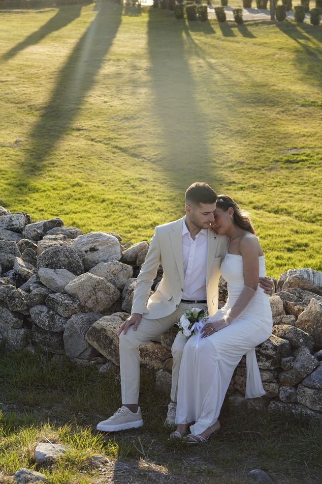 Bruiloft – Golden hour couple