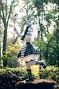 Whimsical Cosplay in Forest Setting