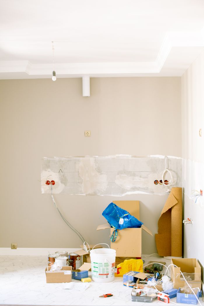 Renovation work in progress
