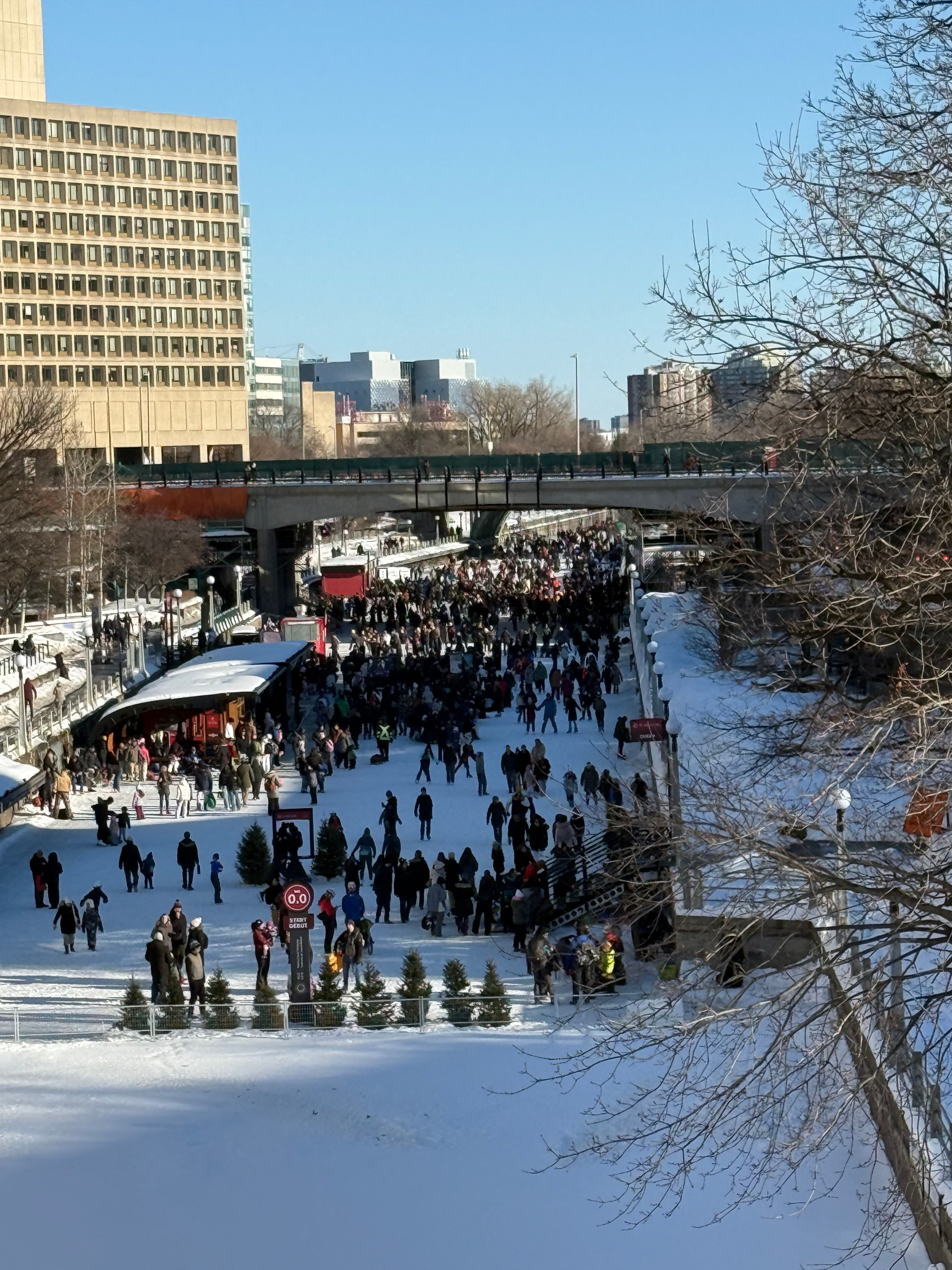 Rideau Canal Skateway, Ottawa, Canada