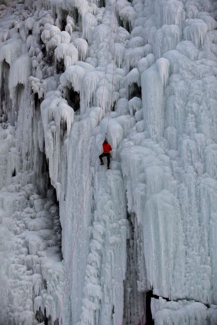 Ouray Ice Park, Colorado, USA
