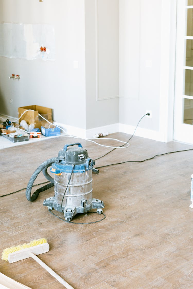 Photo Of Vacuum Cleaner On Floor