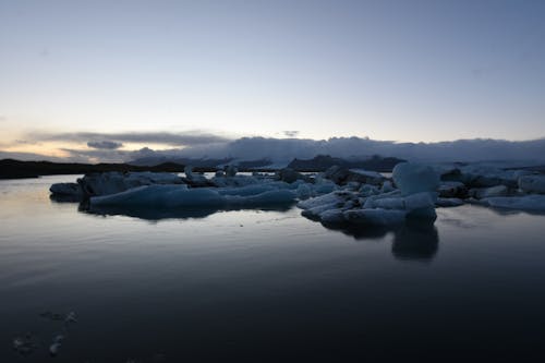 Foto stok gratis gletser, Islandia, laguna