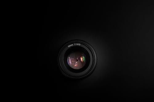 Free Photo Of Black Camera Lens  Stock Photo