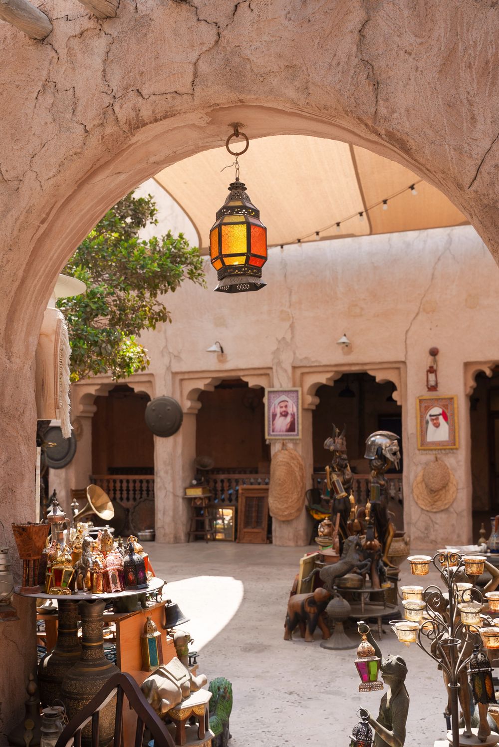 Traditional Dubai souk