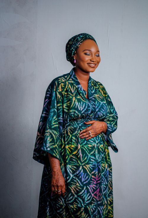 african traditional dresses for pregnant ladies Elegant Portrait of Woman in Attire · Free Stock Photo Folder_STB