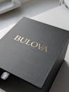 Elegant Bulova Box on Display with Natural Light