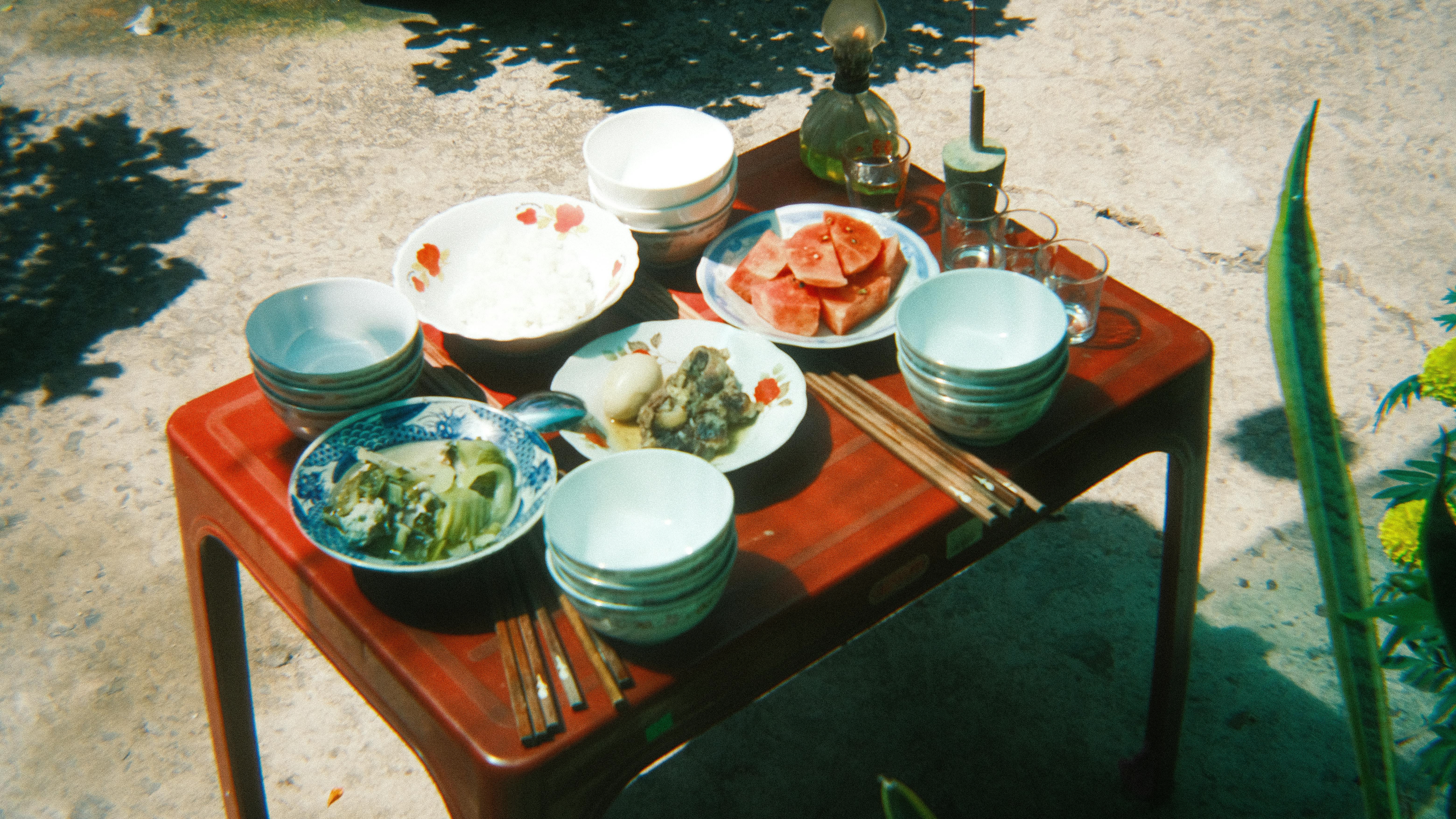 Ilmainen kuvapankkikuva tunnisteilla aasialainen keittiö, ateria ulkona, auringonpaiste Kuvapankkikuva