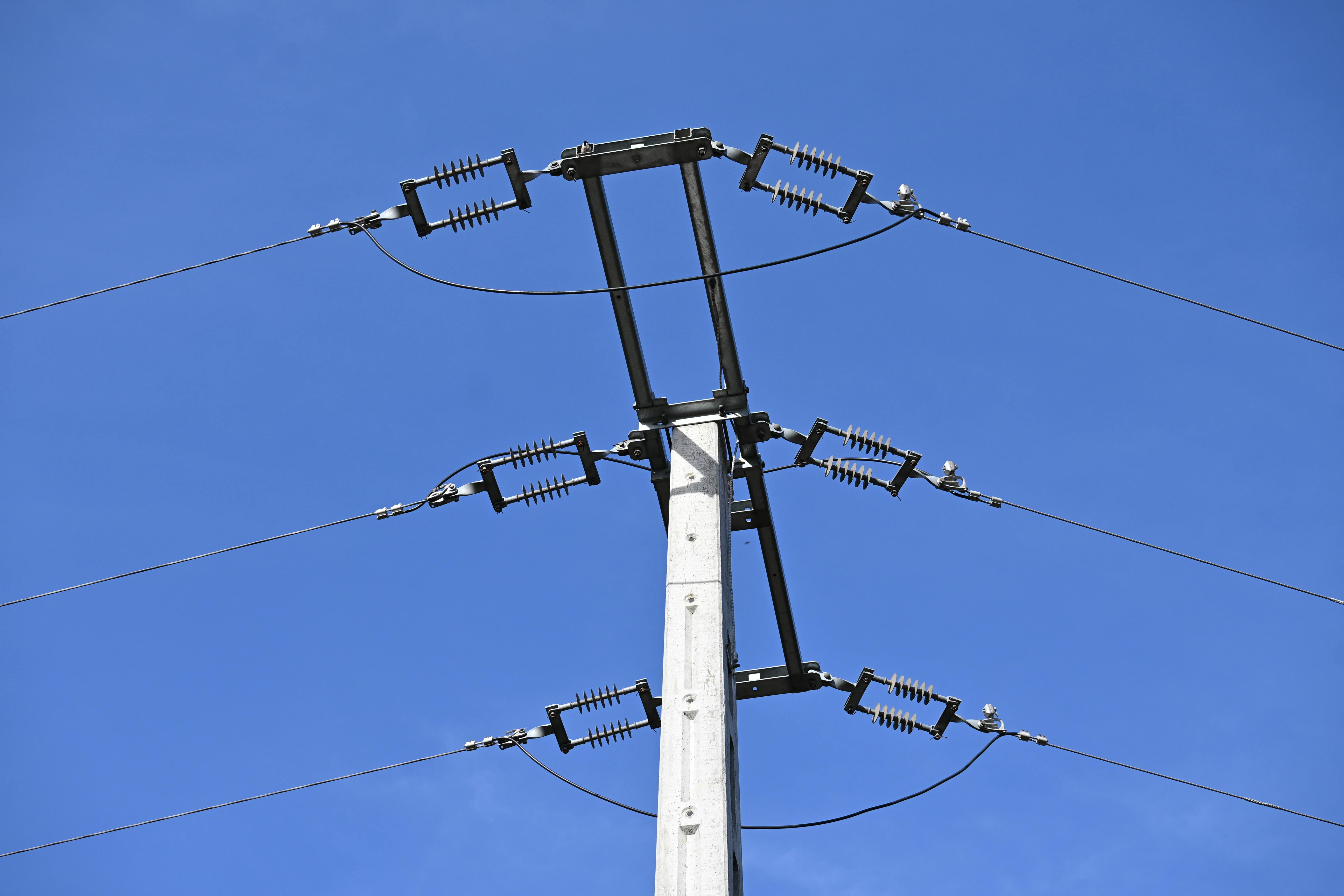 Gratuit Imagine de stoc gratuită din albastru, alimentare electrică, cabluri Fotografie de stoc