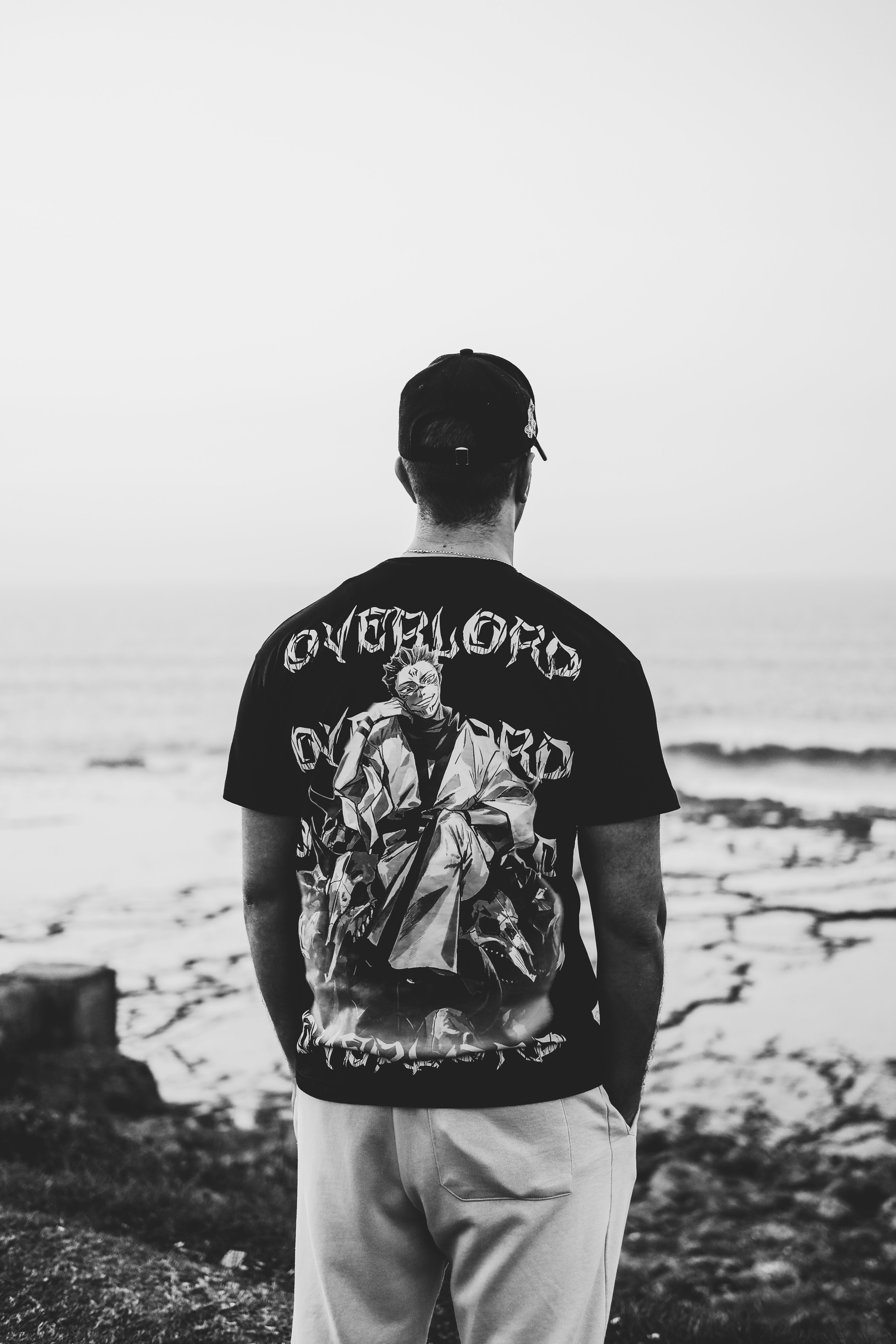 Camiseta Preta Estampada