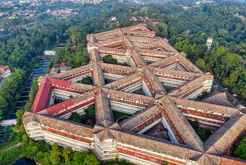 Bird's Eye View Of Building During Daytime