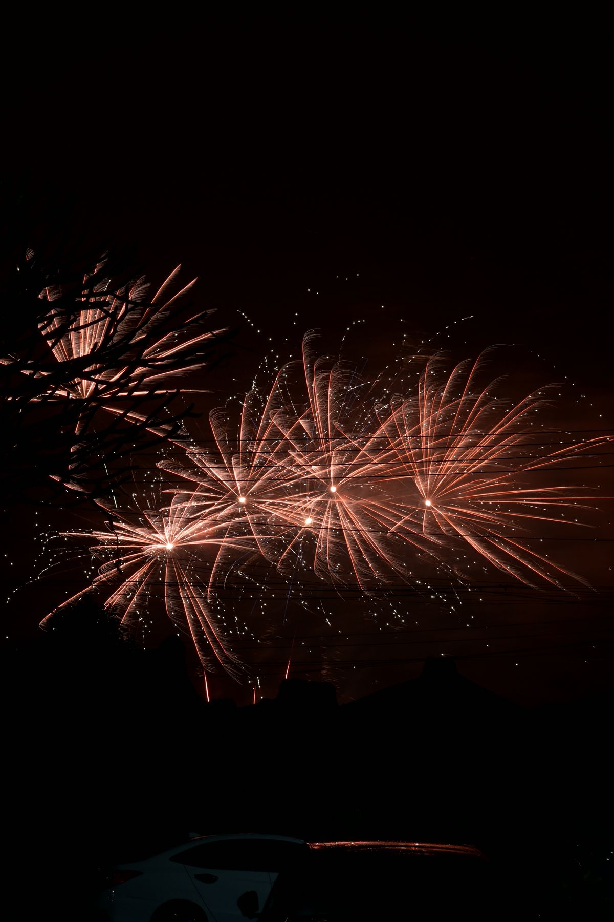 夜空の花火
