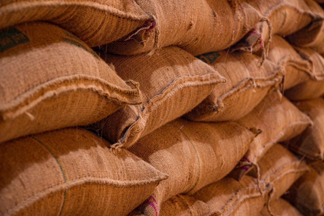 Free stock photo of bags, coffee, coffee beans