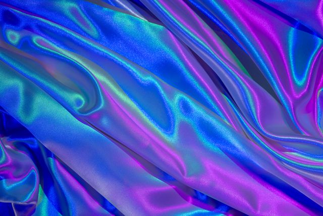 Rippled satin in blue and violet — photo by Rafael Minguet Delgado on Pexels