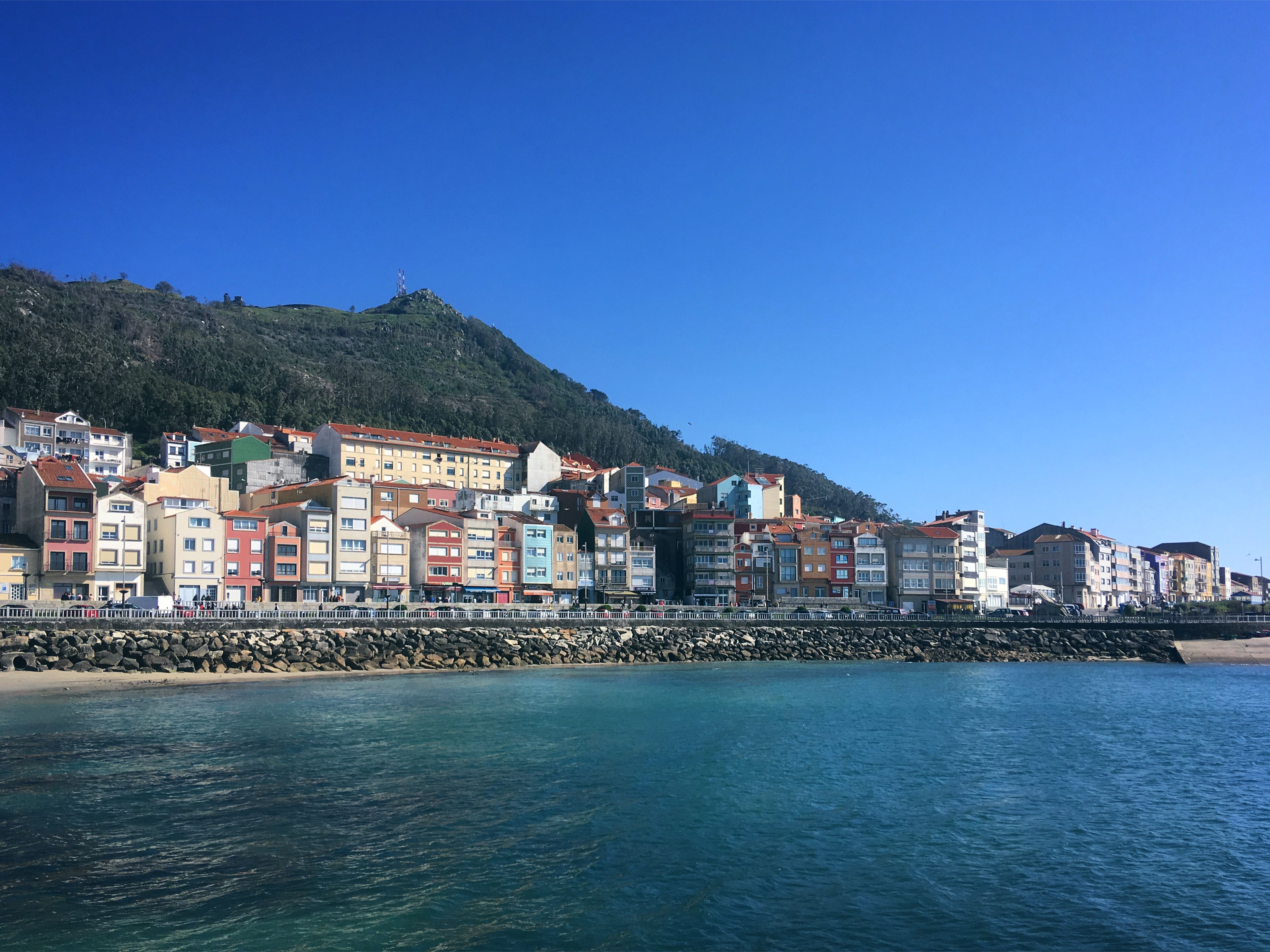 Vibrant Coastal Town of A Guarda in Spring · Free Stock Photo