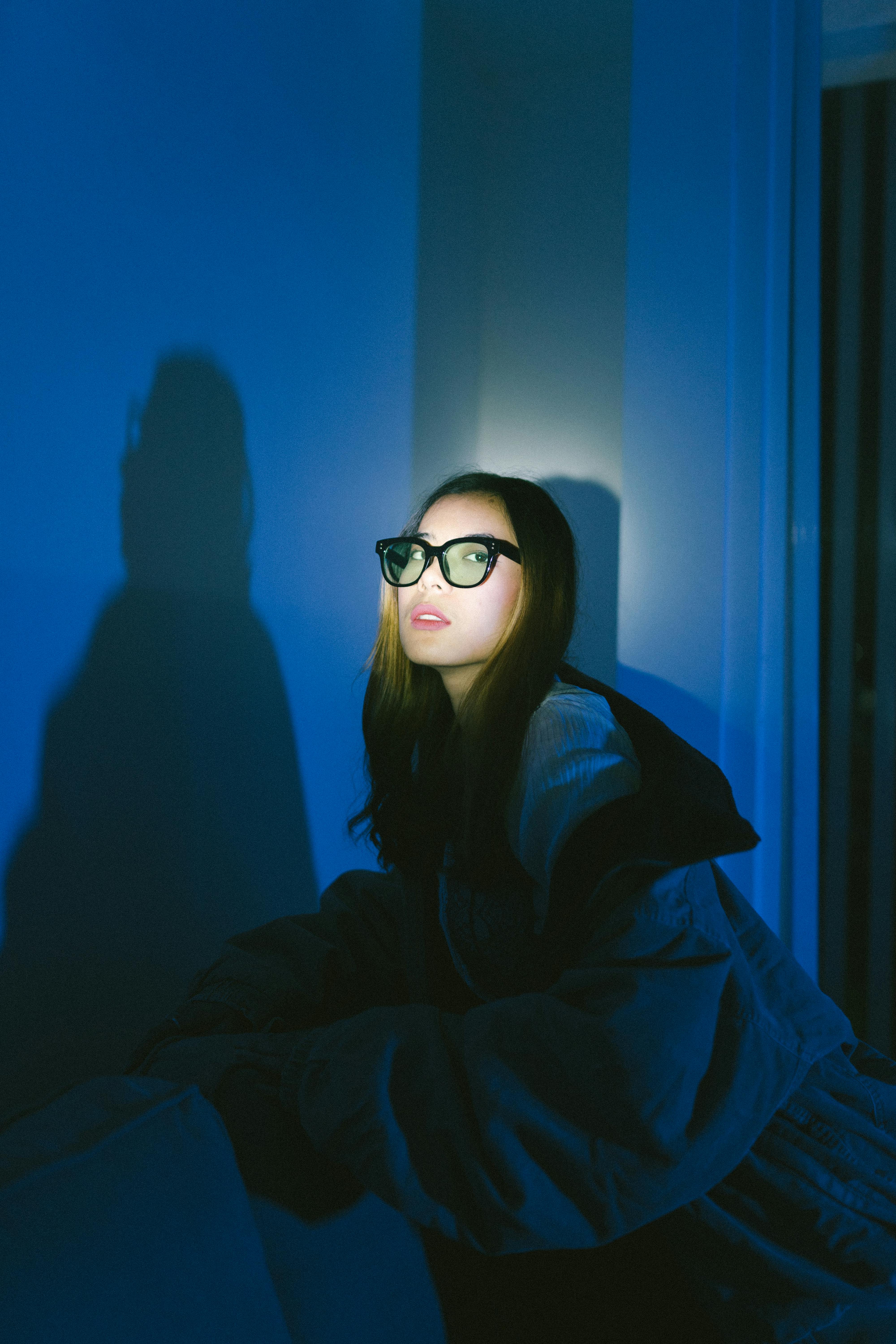 Gratis arkivbilde med # innendørs, belysning, blå tone Arkivbilde