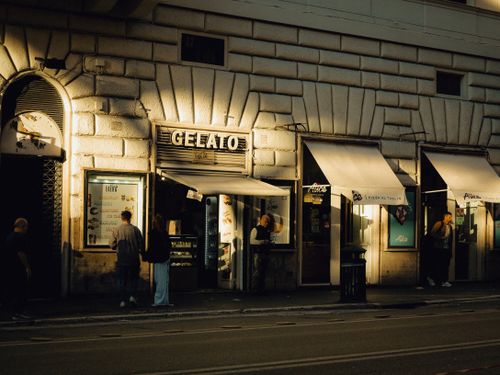 Gelato Rome Italy