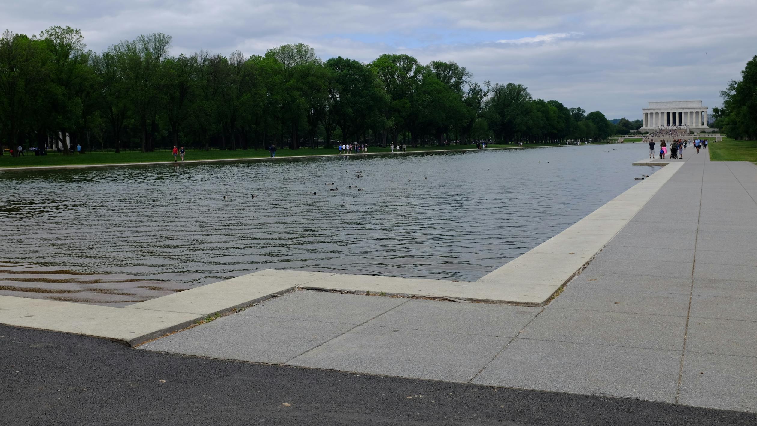 Free stock photo of lincoln memorial reflecting pool, washington dc