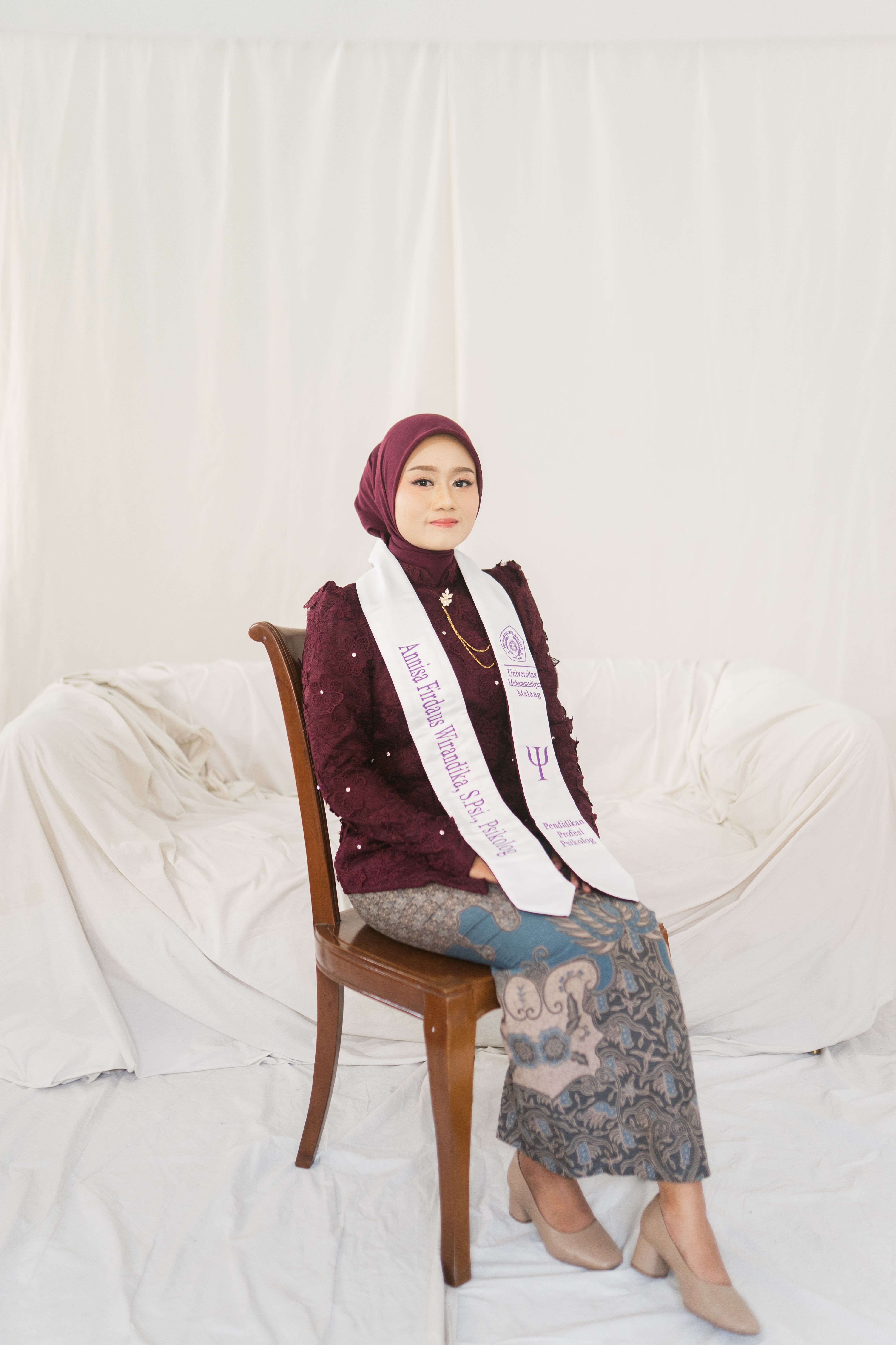 Portrait of Woman in Traditional Attire and Hijab · Free Stock Photo