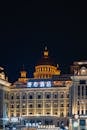 Night View of Harbin Central Street Building