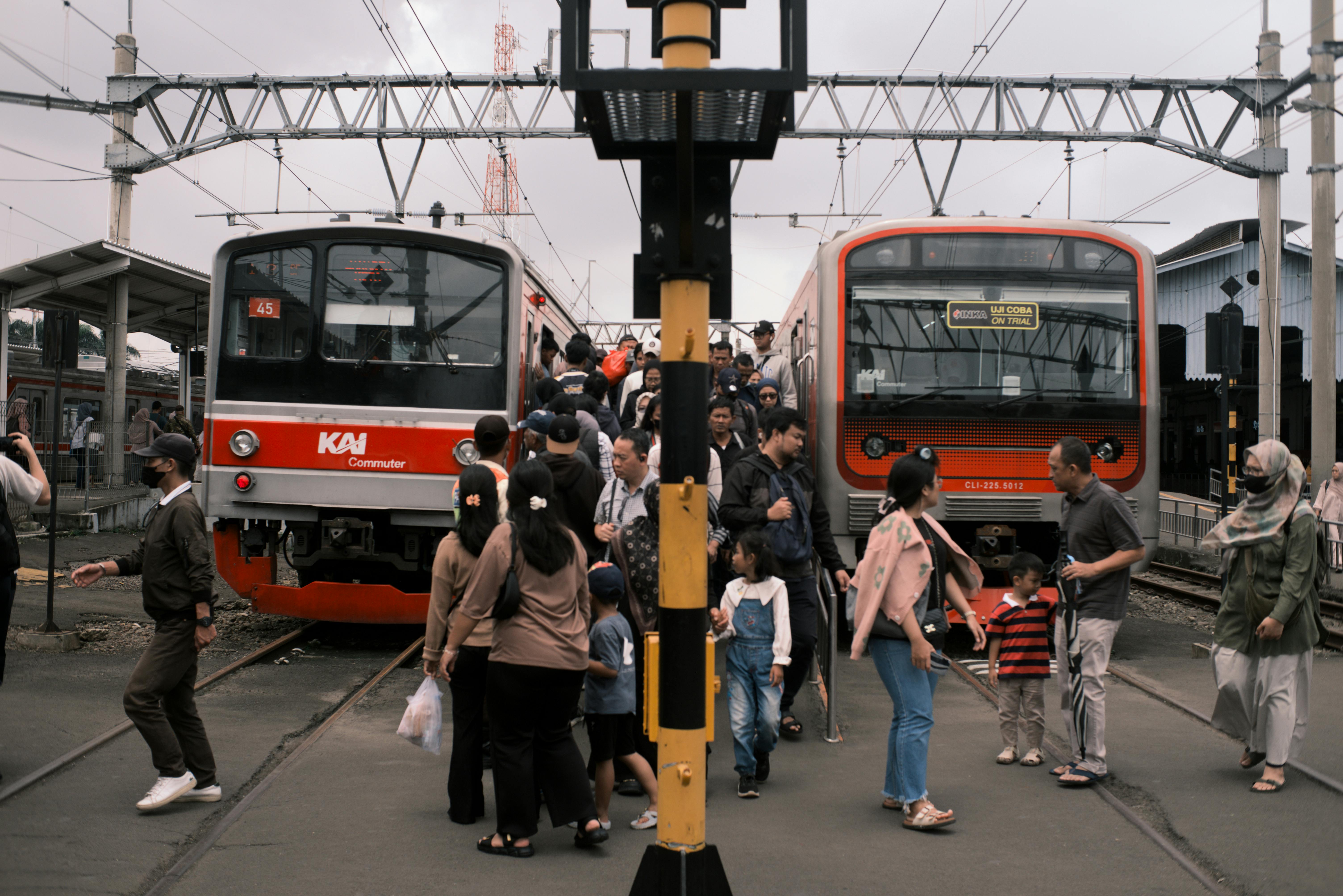 Gratis Immagine gratuita di affollato, allenare, asia Foto a disposizione