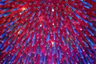 Colorful Abstract Pipe Installation Art