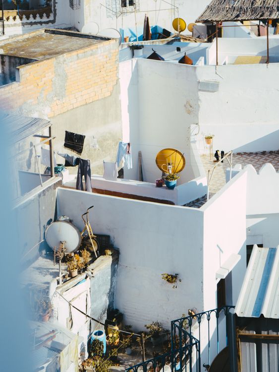 Tangier Rooftops Charming Rooftop View in Tangier, Morocco · Free Stock Photo