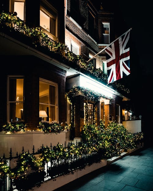 Ingyenes stockfotó az egerton ház szállodát, bejárat, brit falg témában Stockfotó
