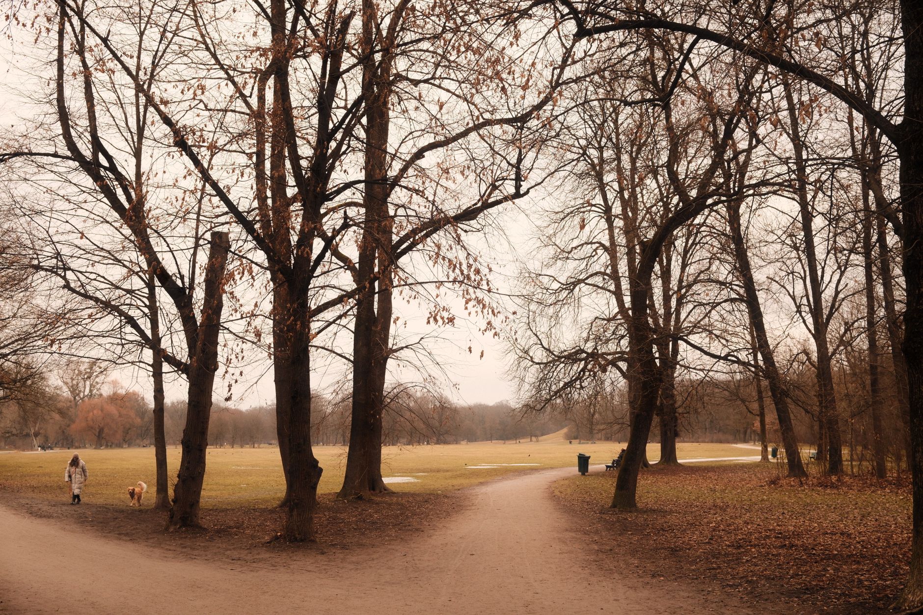 Spaziergang an der frischen Luft