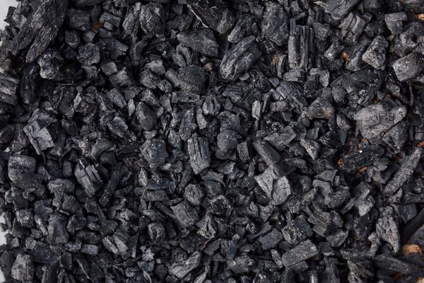 Coconut shell charcoal