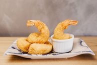 Tempura on Ceramic Plate