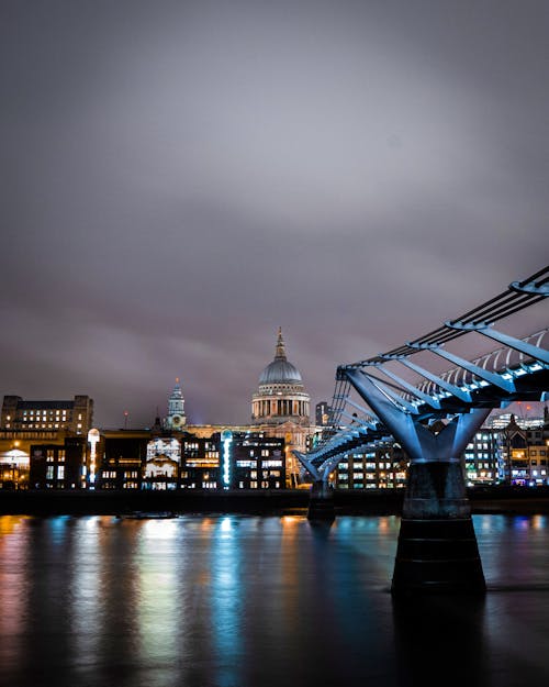 Free The Millennium Bridge Stock Photo