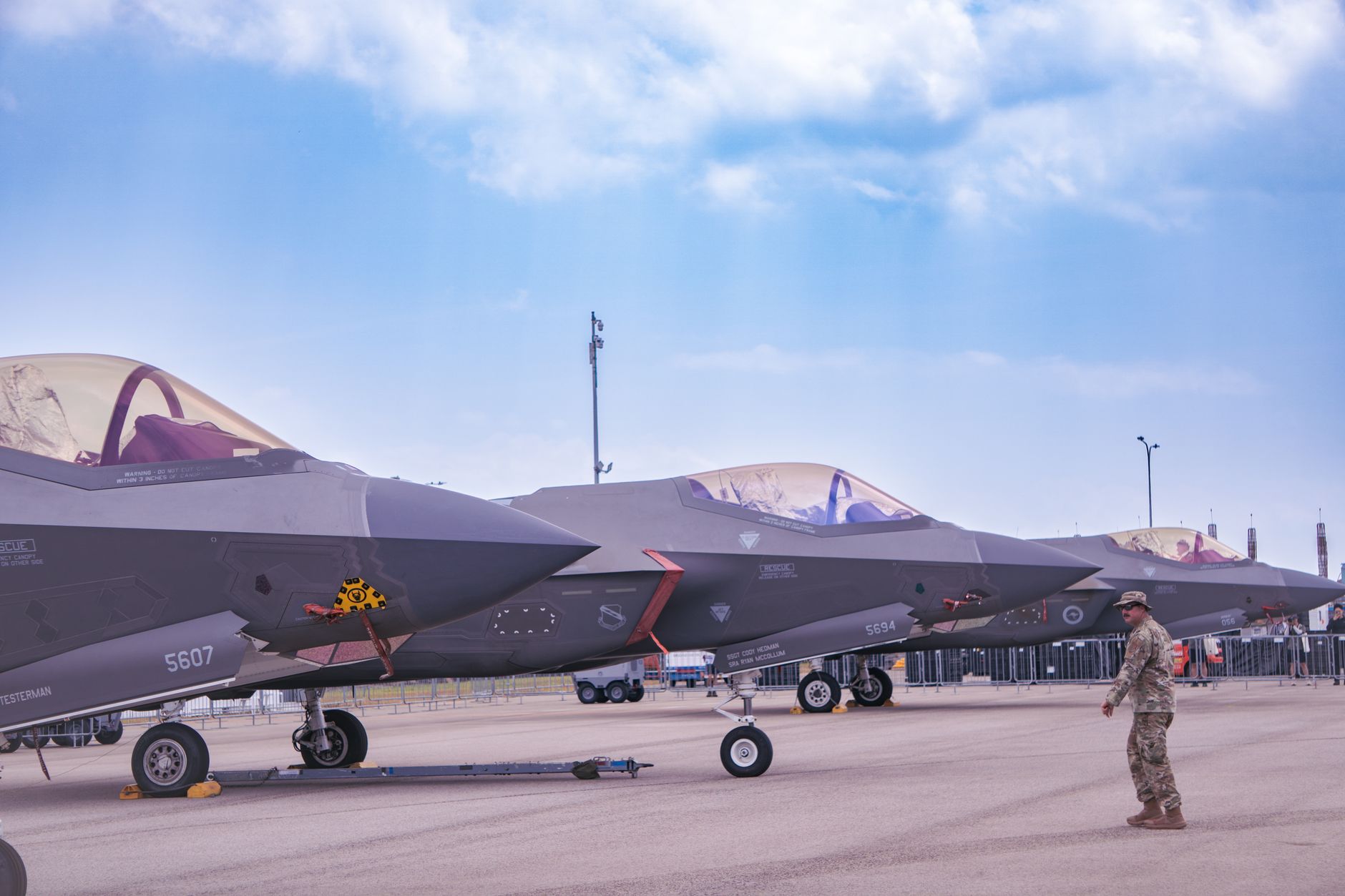 UK Police Evacuate Homes Near US Air Base Amid Explosive Suspicions