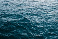 Calm Ocean Water Surface with Gentle Ripples