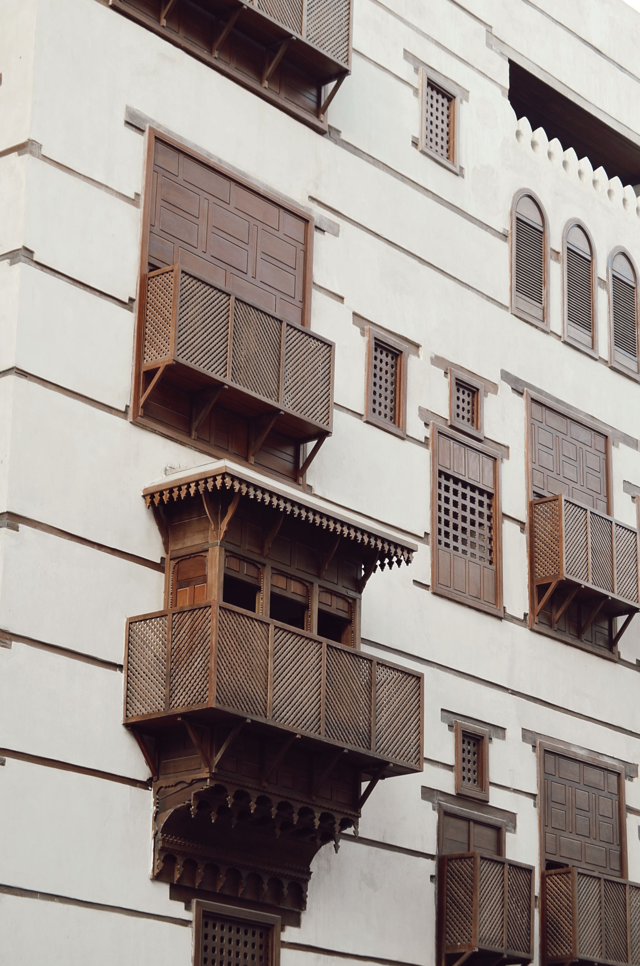 Traditional architecture in Jeddah Al-Balad