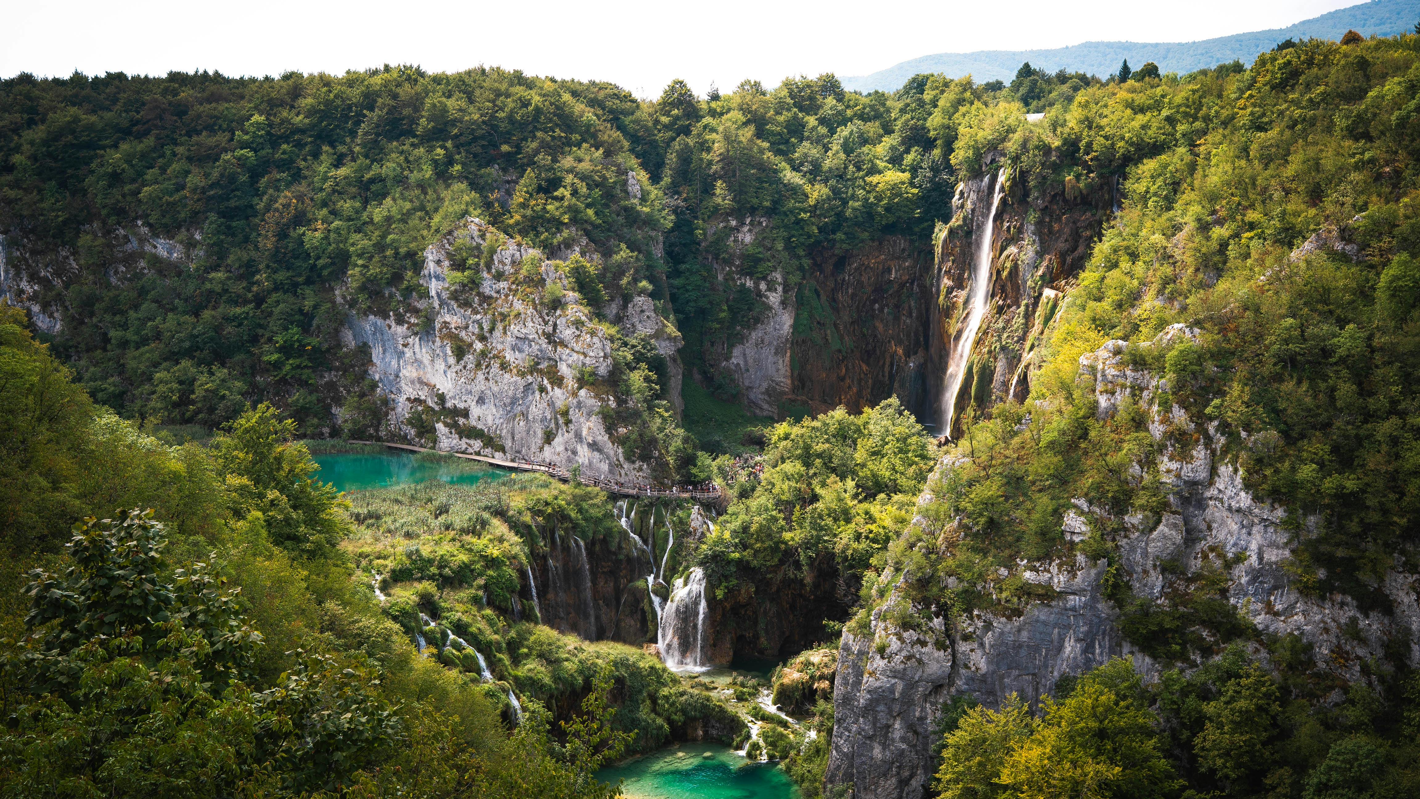 Plitvice Lakes National Park waterfalls