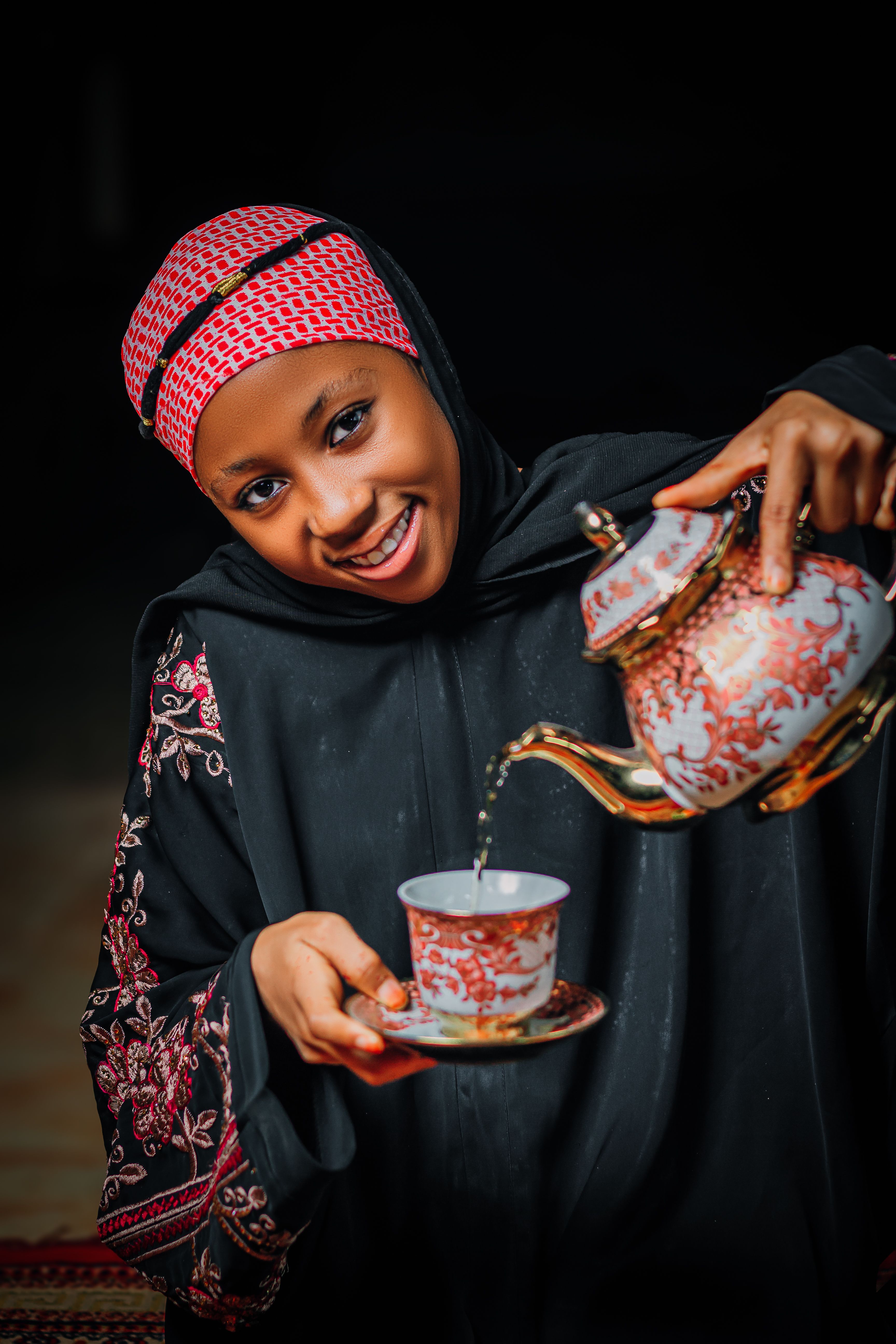 Smiling African Woman Tea Photos, Download The BEST Free Smiling ...