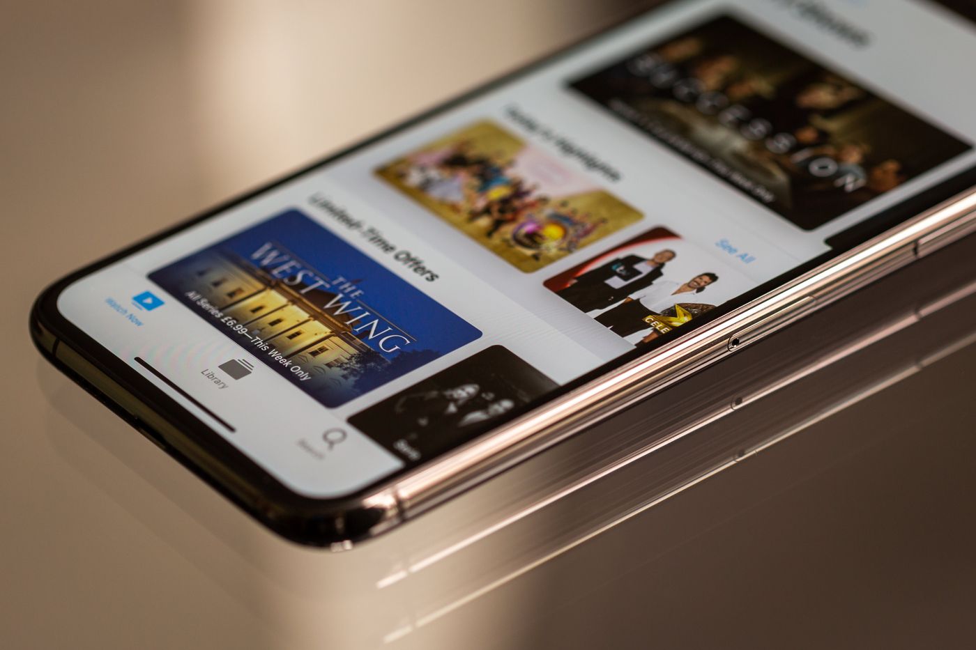 Smartphone displaying an IPTV player app interface while configuring Smarters Pro in the USA