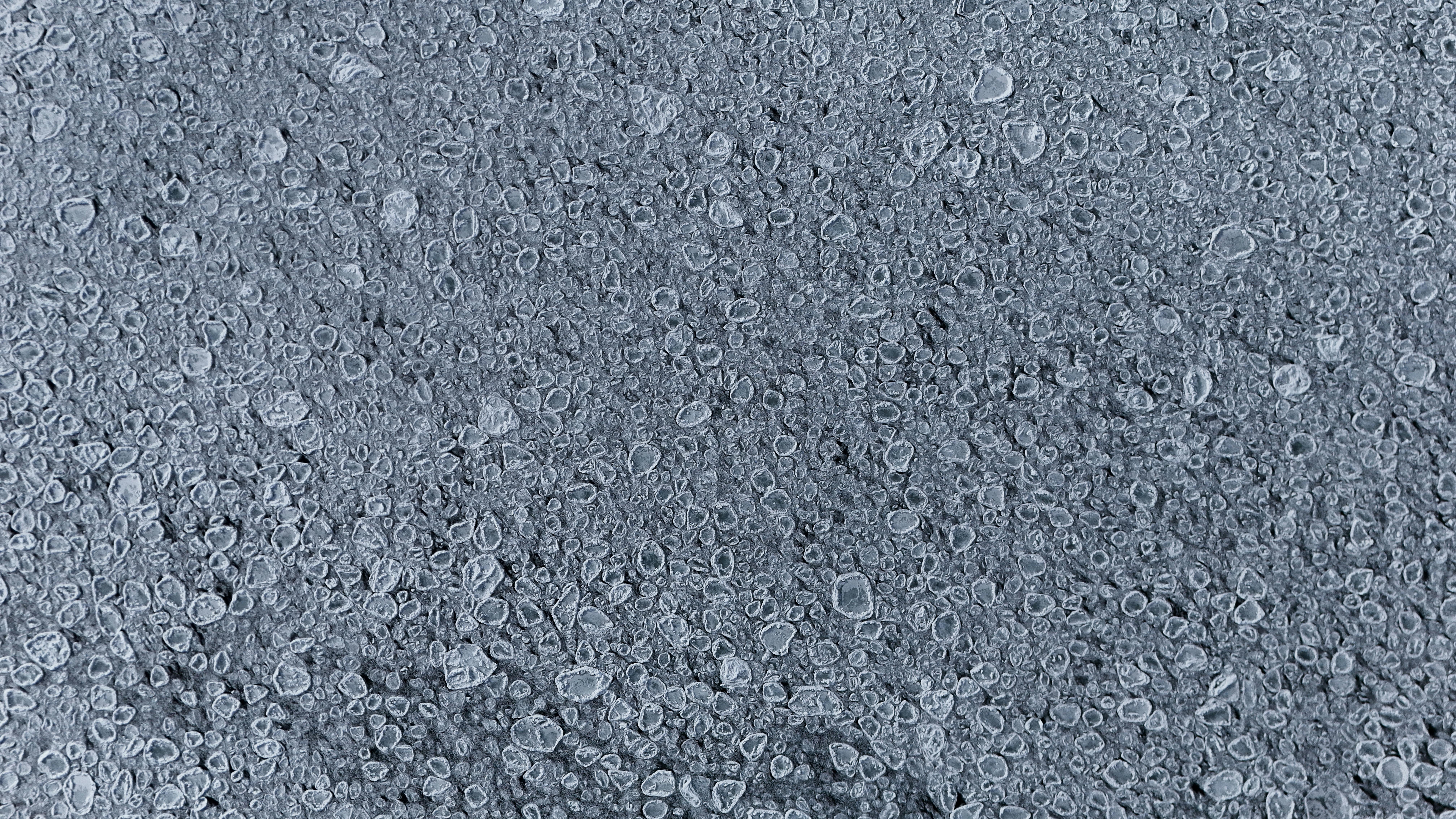 Gratis Vista detallada de burbujas congeladas sobre una superficie helada que captura texturas invernales. Foto de stock