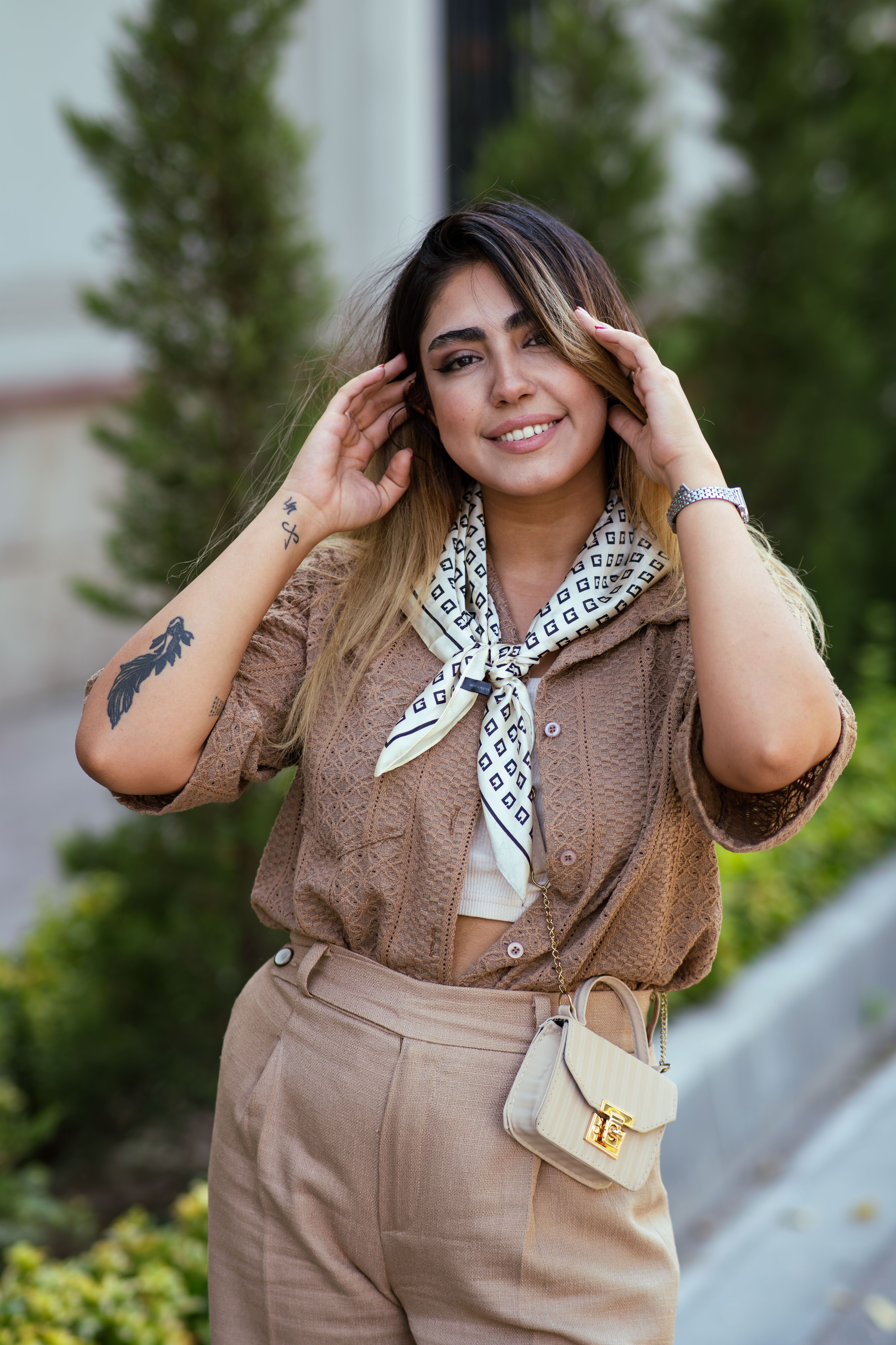 Portrait of a Smiling Woman in Tehran · Free Stock Photo