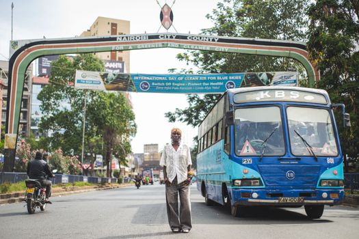 Nairobi street scene representing connected African cities and diaspora communities