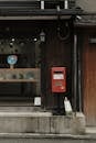 Charming Street View with Red Postbox